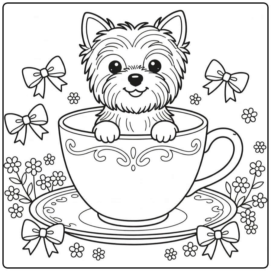 30 Dog Coloring Pages for Kids: Printable PDFs To Print