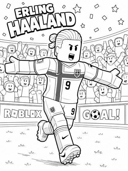 WORLDCUP x ROBLOXSTYLE 30 Amazing Coloring Pages