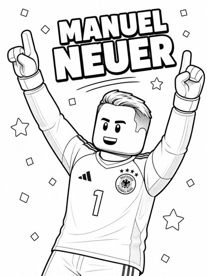 WORLDCUP x ROBLOXSTYLE 30 Amazing Coloring Pages