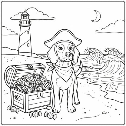 30 Halloween Dogs Coloring Pages: Printable PDFs To Print