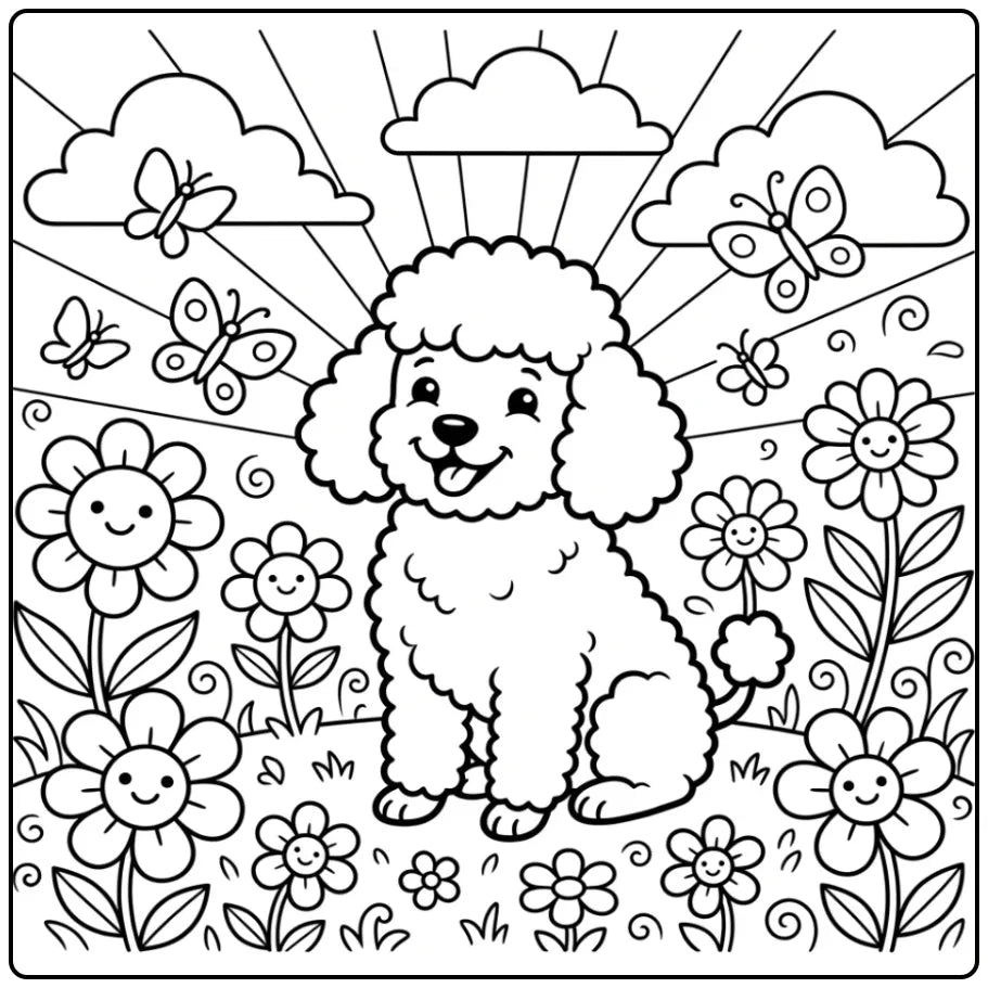 42 Poodle Coloring Pages: Printable PDFs To Print