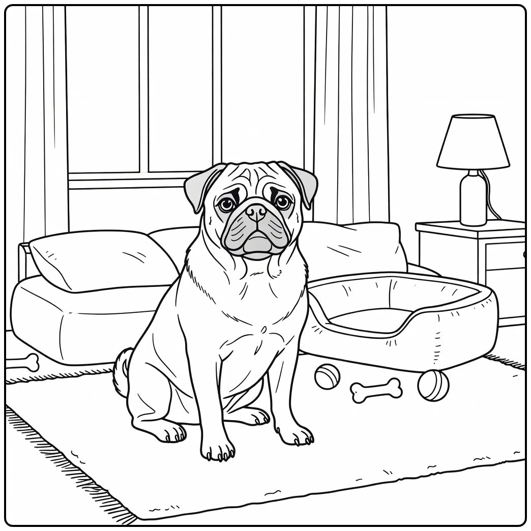 30 Realistic Dogs Coloring Pages: Printable PDFs To Print