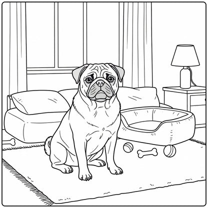 30 Realistic Dogs Coloring Pages: Printable PDFs To Print