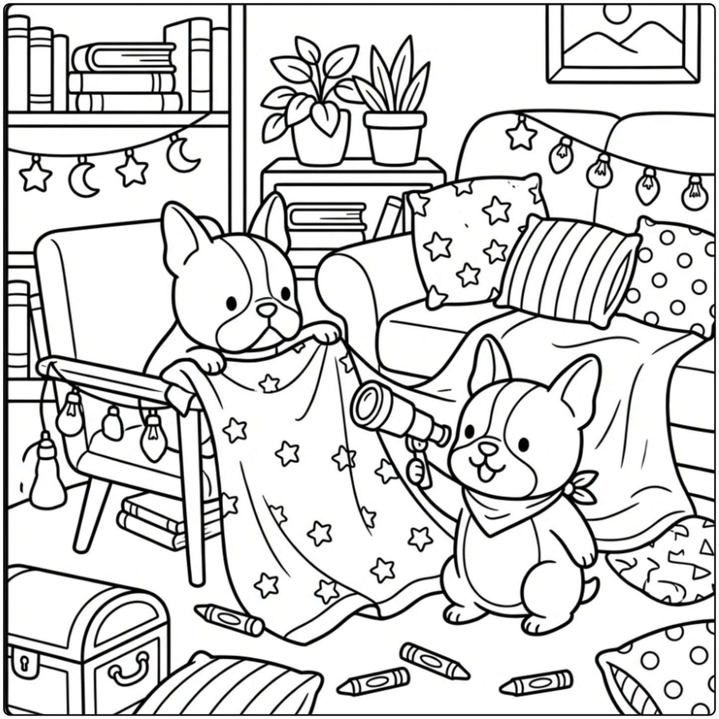 40 Boston Terrier Coloring Pages:  Printable PDFs To Print