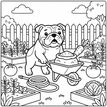 30 English BullDog Coloring Pages: Printable PDFs To Print
