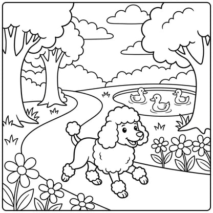 42 Poodle Coloring Pages: Printable PDFs To Print