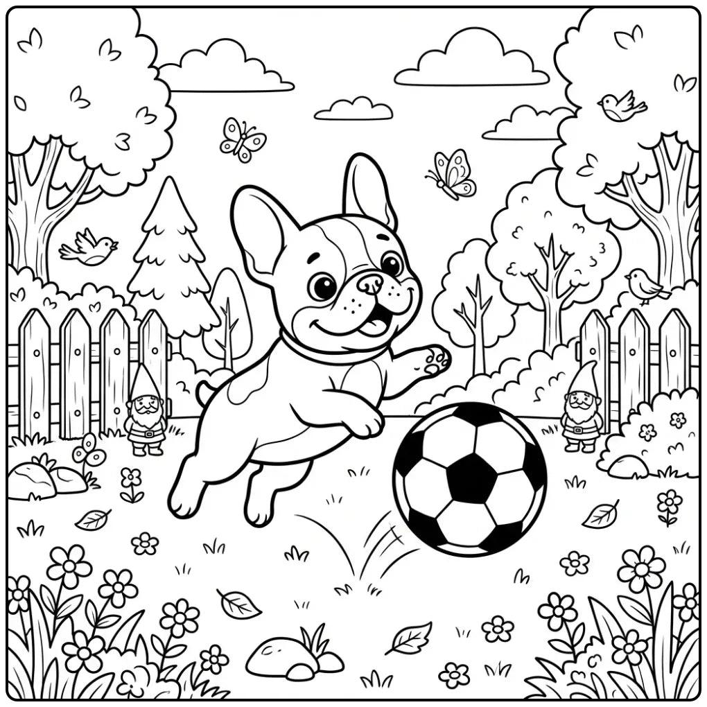 40 French Bulldog Coloring Pages: Printable PDFs To Print