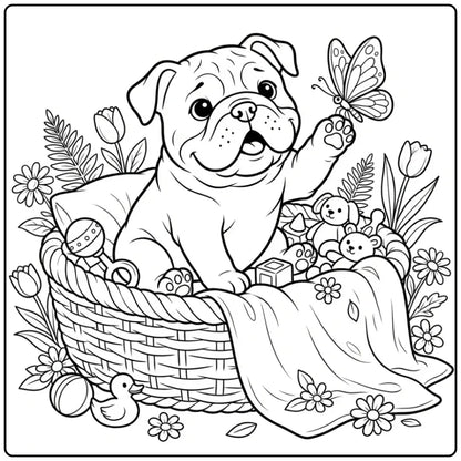 40 Bulldog Coloring Pages: Printable PDFs To Print