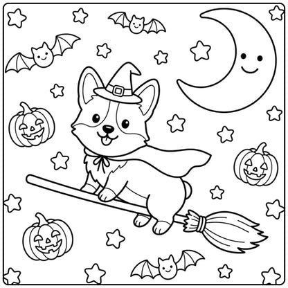 50 Corgi Coloring Pages: Printable PDFs To Print