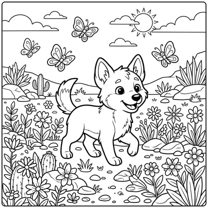 27 Adorable DingoDogs Coloring Pages for Preschoolers : Printable PDFs To Print