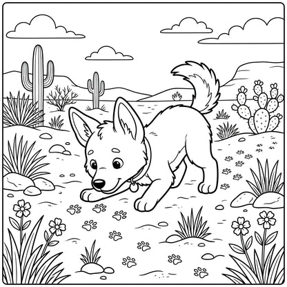 27 Adorable DingoDogs Coloring Pages for Preschoolers : Printable PDFs To Print