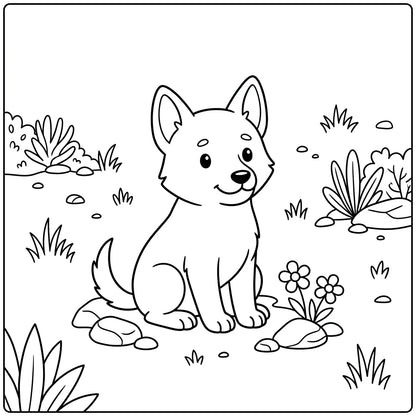 27 Adorable DingoDogs Coloring Pages for Preschoolers : Printable PDFs To Print