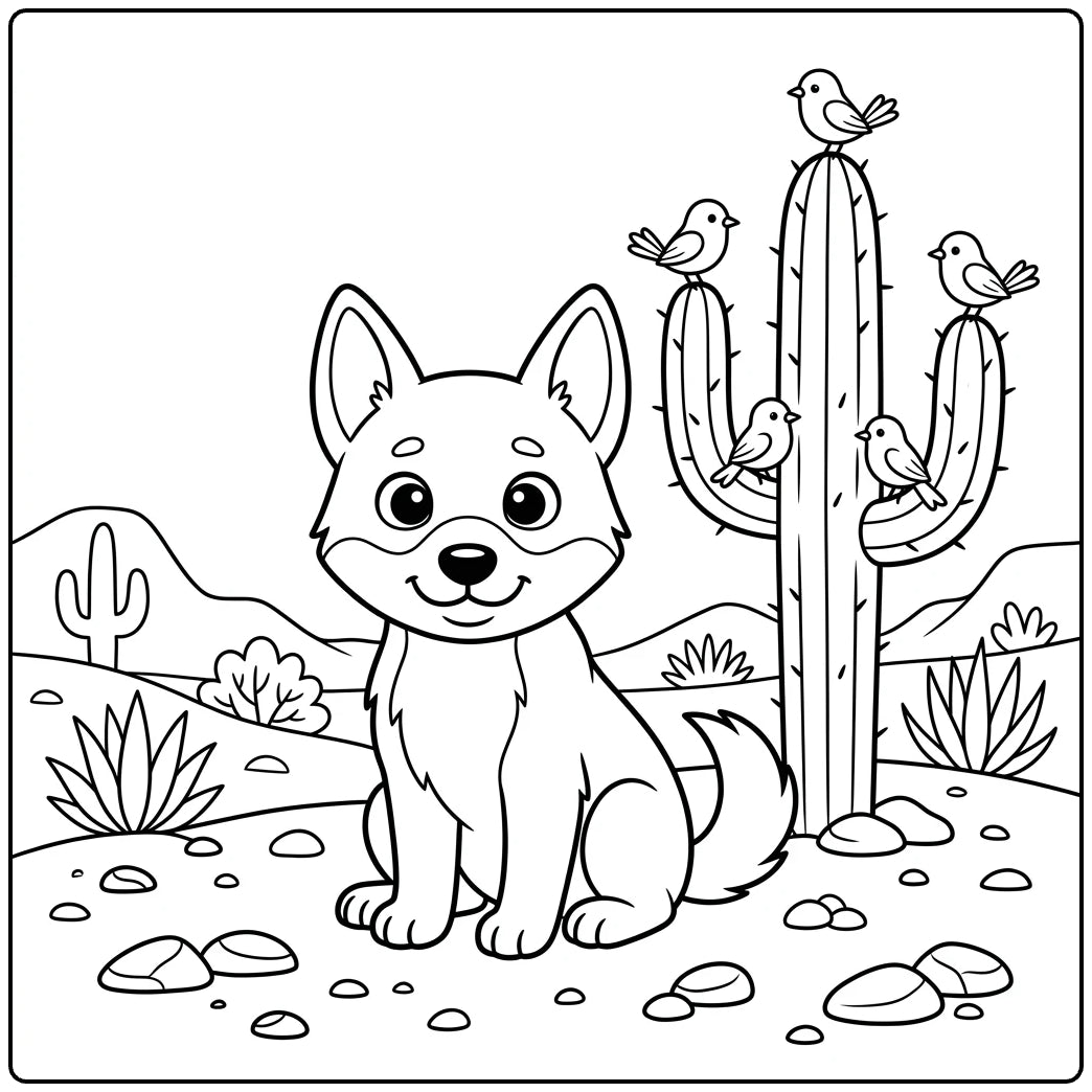 27 Adorable DingoDogs Coloring Pages for Preschoolers : Printable PDFs To Print