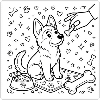 40 German Shepherd Coloring Pages: Printable PDFs To Print