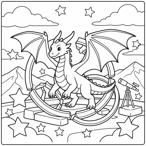 130+ Dragon Coloring Pages
