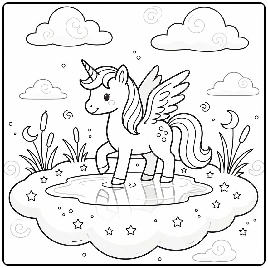 30+ Alicorn Coloring Pages