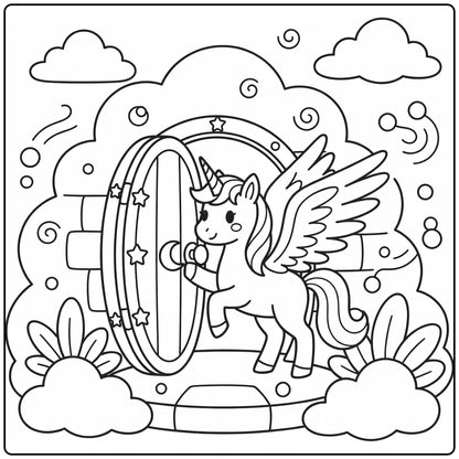 30+ Alicorn Coloring Pages