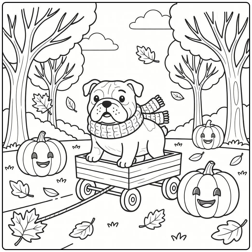 30 English BullDog Coloring Pages: Printable PDFs To Print