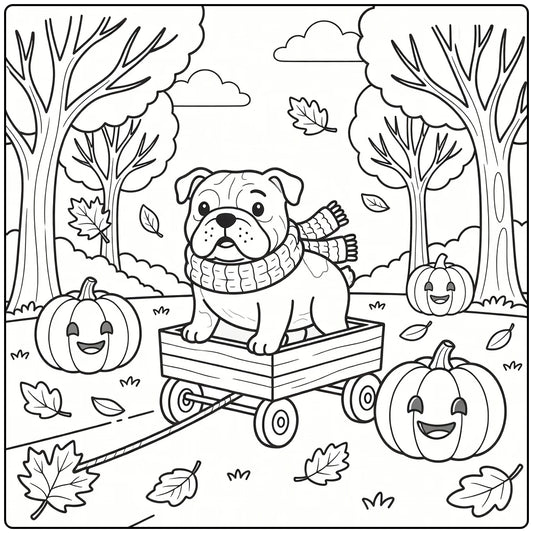 30 English BullDog Coloring Pages: Printable PDFs To Print