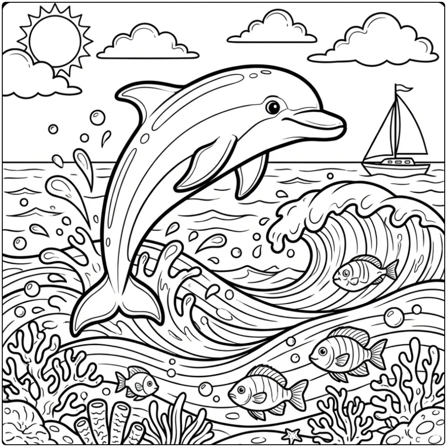 100+ Animal Coloring Pages: Printable PDFs To Print
