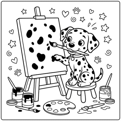 40 Dalmatian Coloring Pages: Printable PDFs To Print
