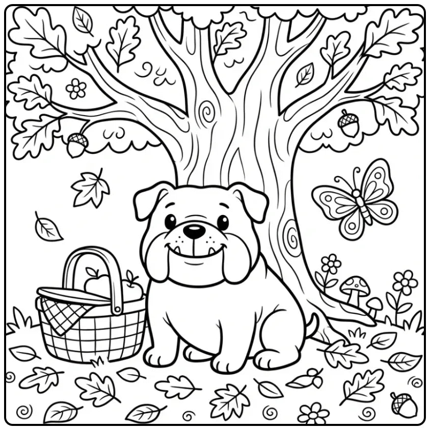 40 Bulldog Coloring Pages: Printable PDFs To Print