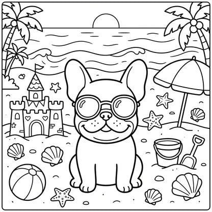 40 French Bulldog Coloring Pages: Printable PDFs To Print