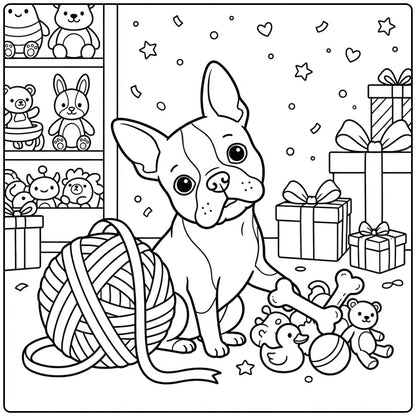 40 Boston Terrier Coloring Pages:  Printable PDFs To Print
