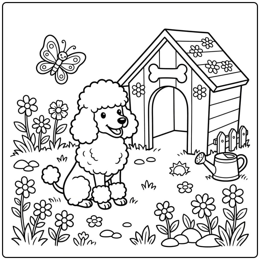 42 Poodle Coloring Pages: Printable PDFs To Print