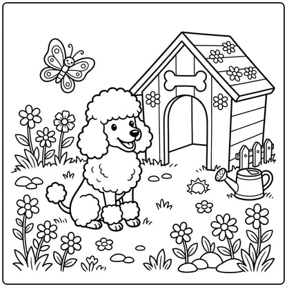 42 Poodle Coloring Pages: Printable PDFs To Print