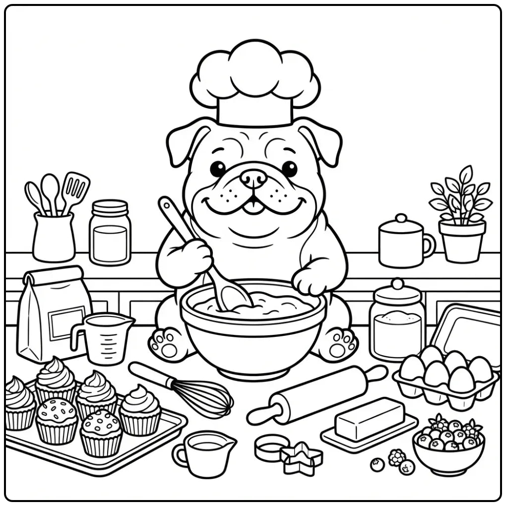 40 Bulldog Coloring Pages: Printable PDFs To Print