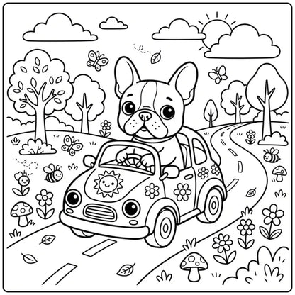 40 French Bulldog Coloring Pages: Printable PDFs To Print