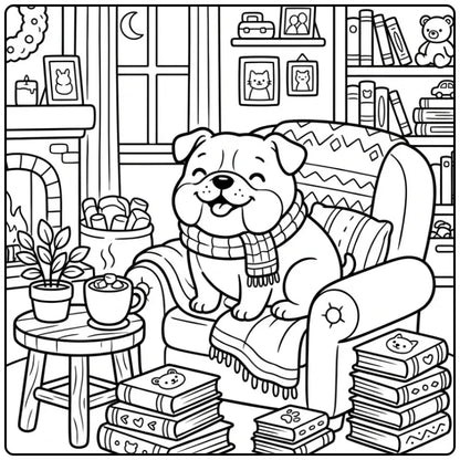 40 Bulldog Coloring Pages: Printable PDFs To Print