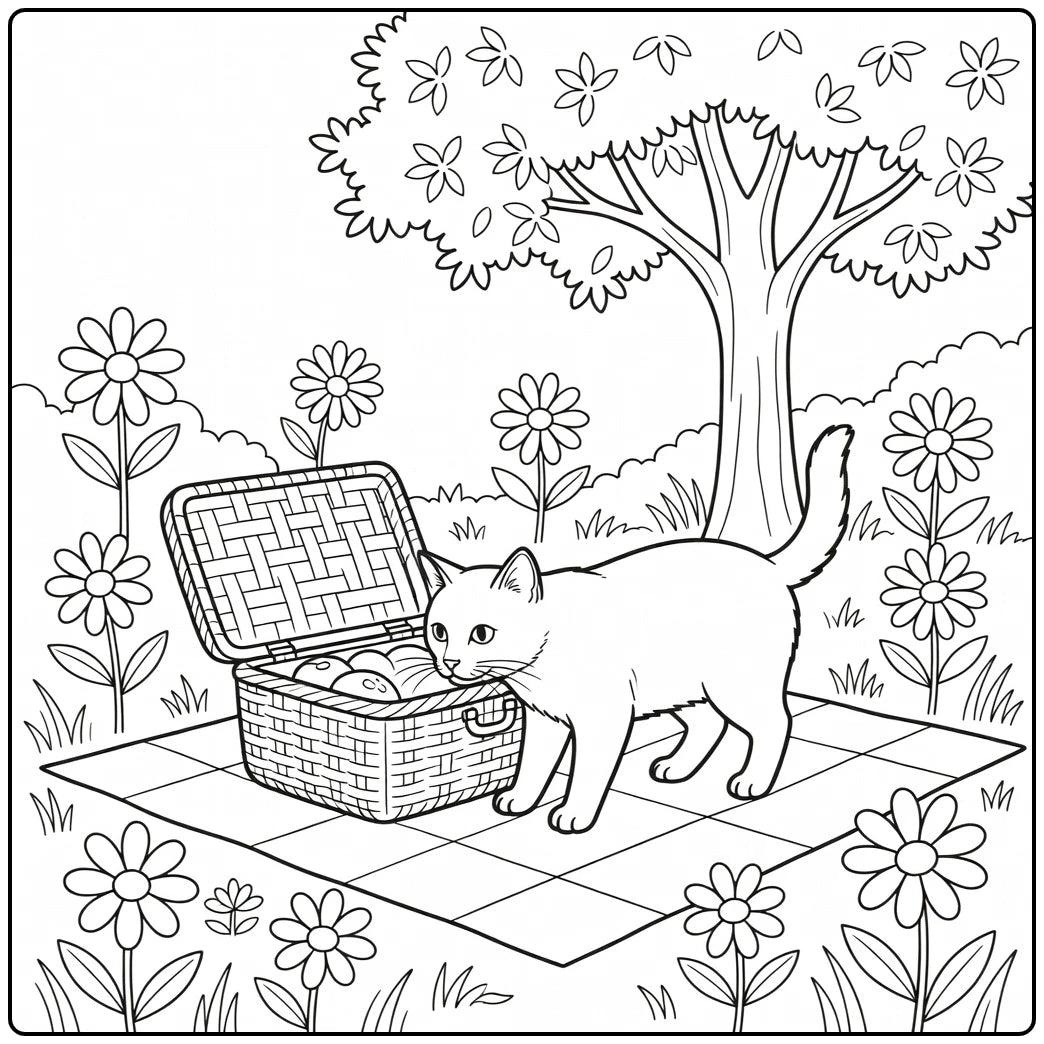 30 Realistic Cats Coloring Pages: Printable PDFs To Print