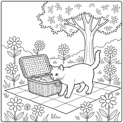 30 Realistic Cats Coloring Pages: Printable PDFs To Print