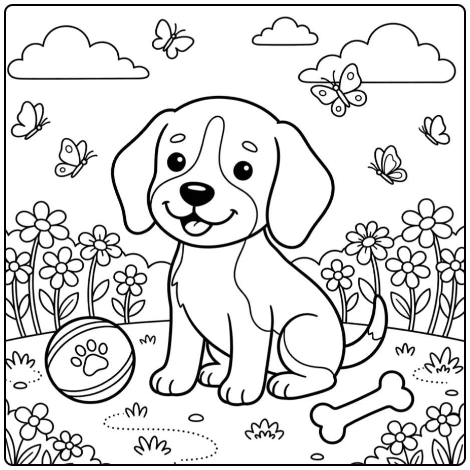 50 Beagle Coloring Pages: Printable PDFs To Print