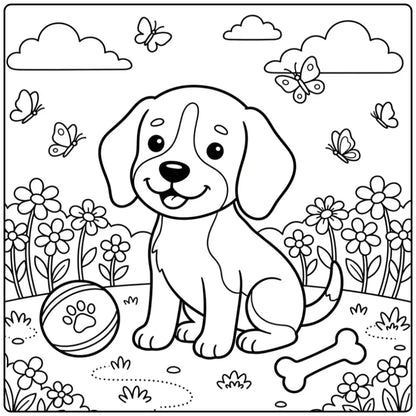 50 Beagle Coloring Pages: Printable PDFs To Print