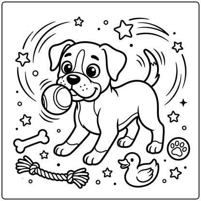 40 Boxer Dog Coloring Pages: Printable PDFs To Print