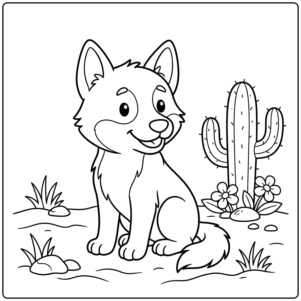 27 Adorable DingoDogs Coloring Pages for Preschoolers : Printable PDFs To Print