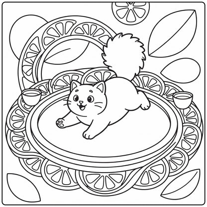 30 Mandala Cats Coloring Pages: Printable PDFs To Print