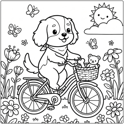 40 Cavalier King Charles Spaniel Coloring Pages: Printable PDFs To Print