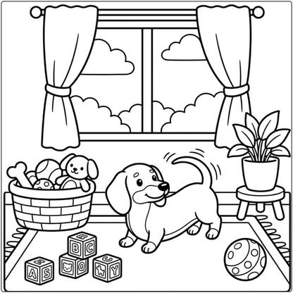 42 Dachshund Coloring Pages: Printable PDFs To Print