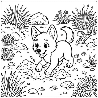 27 Adorable DingoDogs Coloring Pages for Preschoolers : Printable PDFs To Print