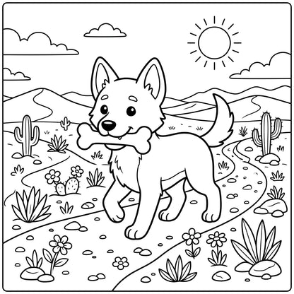 27 Adorable DingoDogs Coloring Pages for Preschoolers : Printable PDFs To Print