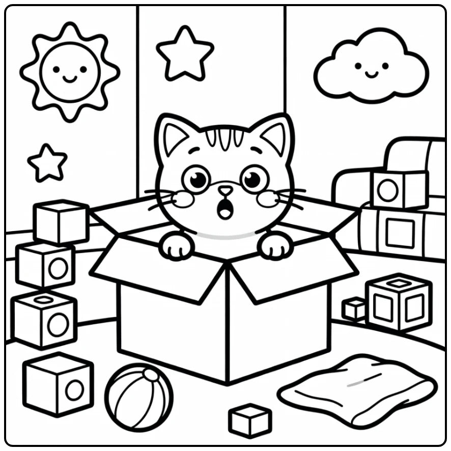 90 Kitten Coloring Pages: Printable PDF Downloads