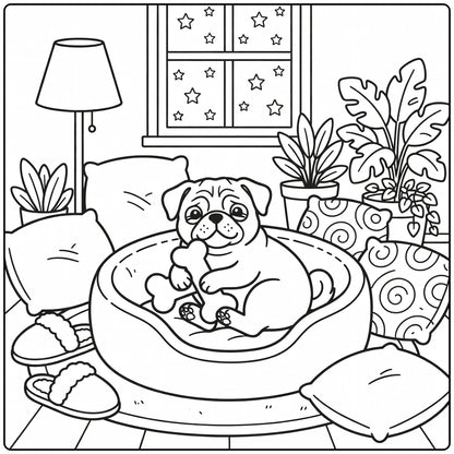 39 Dog Coloring Pages for Adults: Printable PDFs To Print