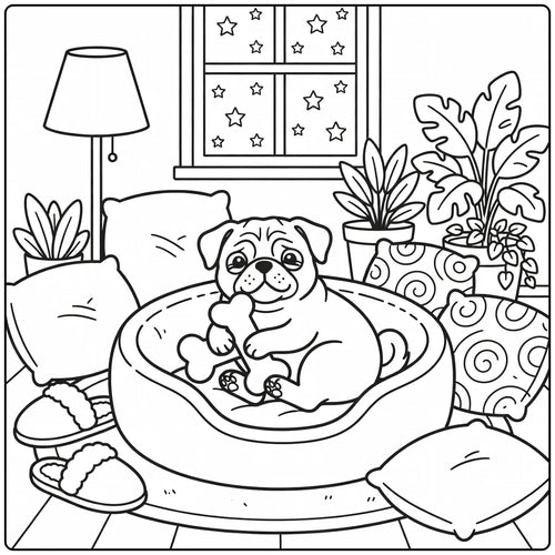 39 Dog Coloring Pages for Adults: Printable PDFs To Print