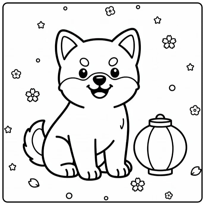 30 Dog Coloring Pages for Preschoolers : Printable PDFs To Print