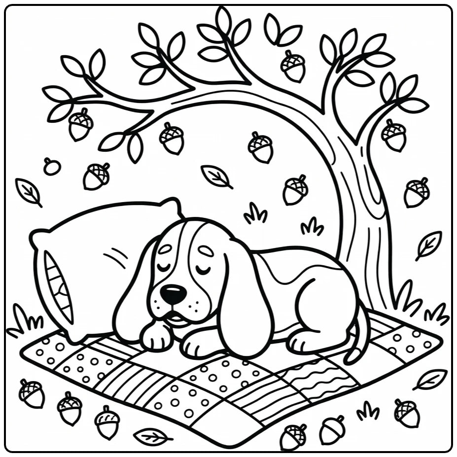 30 Dog Coloring Pages for Kids: Printable PDFs To Print