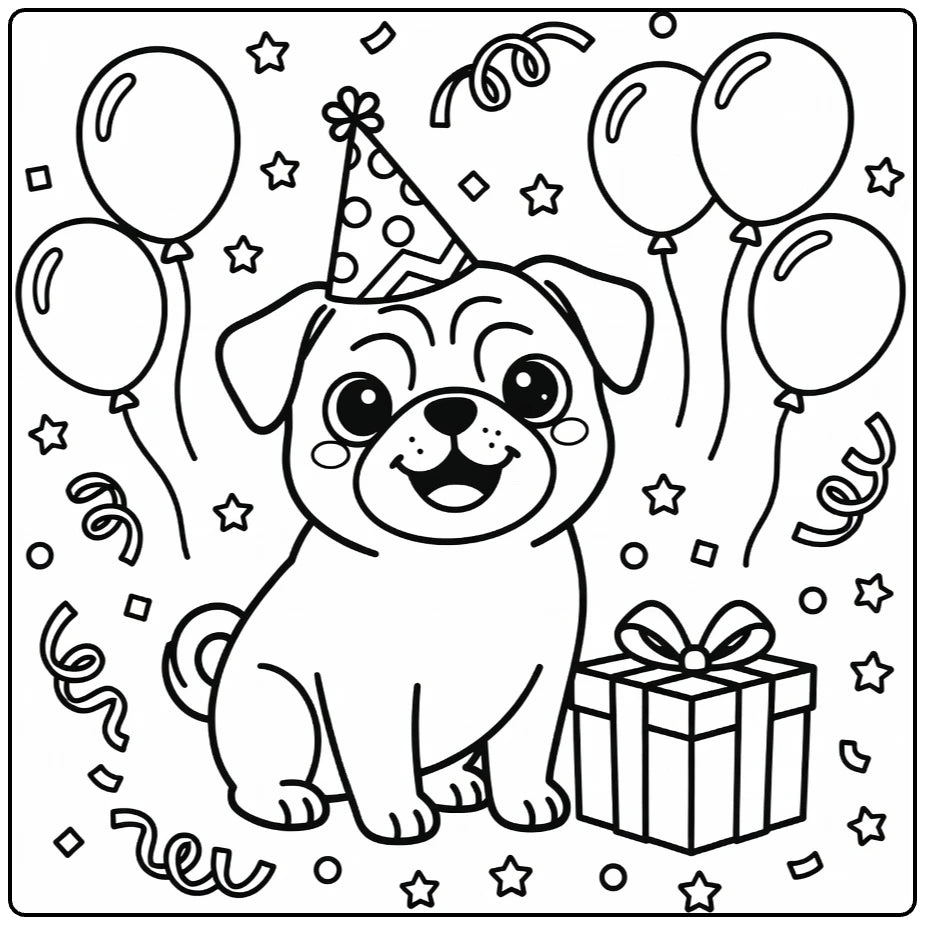 30 Dog Coloring Pages for Kids: Printable PDFs To Print